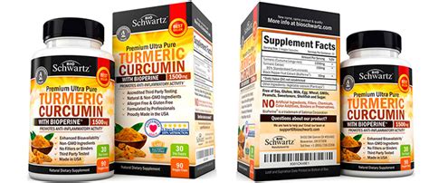 Turmeric Curcumin With Bioperine De Schwartz La Gu A De Las Vitaminas