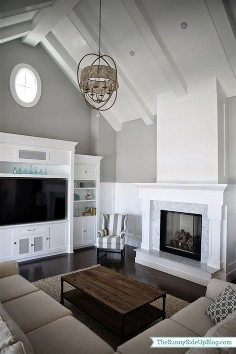 See more ideas about living room with fireplace, home fireplace, fireplace design. 40 Unique TV Wall Unit Setup Ideas - Bored Art | Family ...