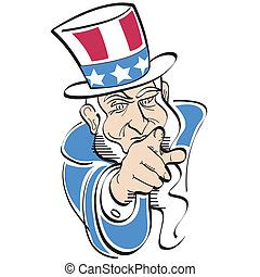 Uncle Sam Clip Art Vector And Illustration Uncle Sam Clipart Vector EPS Images Available