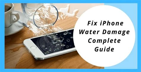 How To Fix Iphone Water Damage Phone Gnome