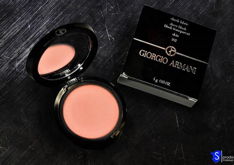 Recenzja Giorgio Armani Cheek Fabric Nr 502 Skin Spradamakeup