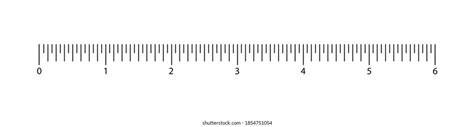 10 Zentimeter Lineal Messwerkzeug Mit Zahlenskala Stock Vektorgrafik
