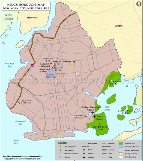 New York Kings County Map With Borough Ofo Maps Sexiz Pix