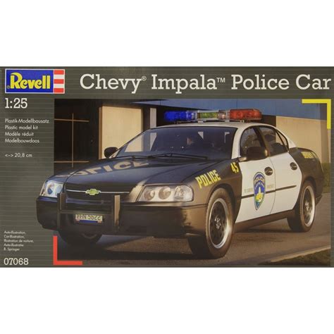 Revell Chevy Impala Police Car 125 Scale Car Kit