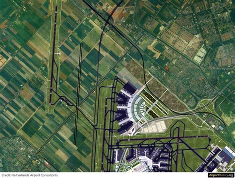 Amsterdam Schiphol S Runway In The Middle Of Nowhere A Visual History Of The World S Great