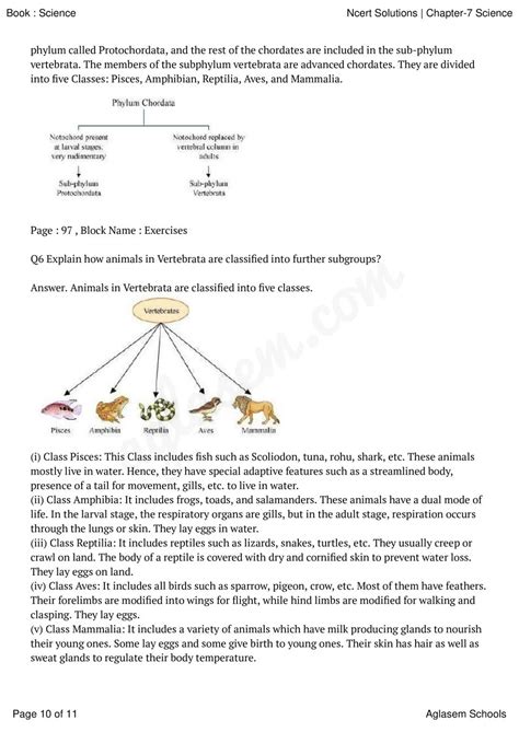 Ncert Solutions For Class Science Chapter Diversity In Living Organisms