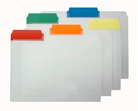 Pendaflex Easyview Poly Hanging Folders 10 Pack 15 Cut Letter