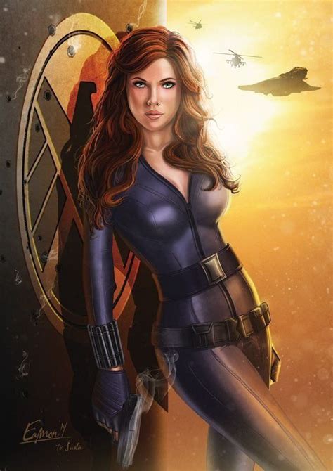 30 Ilustraciones De Black Widow La Reina De Marvel Black Widow