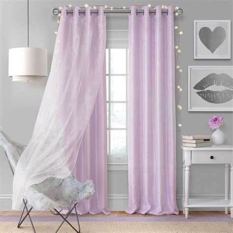 Kids room curtains purple diy, my mothers help made curtains home ehow offers all the semifinalists and decorating ideas for children of smart and choose your dreams with my daughters room. Elrene Home Fashions Aurora Kids Room Darkening Layered ...