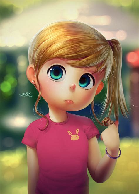 Blondie By Dfer32 On Deviantart Cute Drawings Girly Art Cute Cartoon Wallpapers