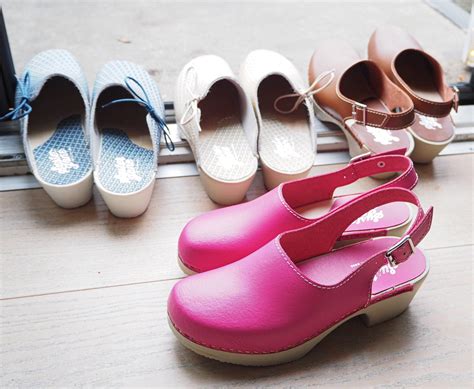 Bright Pink Shoes For Women Comfortable Pink Clogs With Etsy