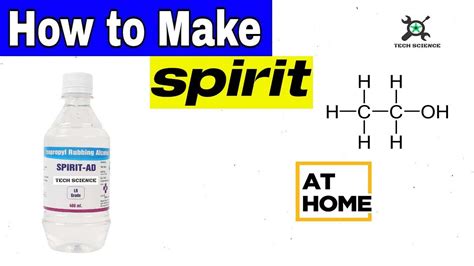 How To Make Spirit At Homealcohol Ethanol Manufacturing Youtube