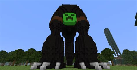 Night Demon Sculpture Now With World Save Minecraft Map