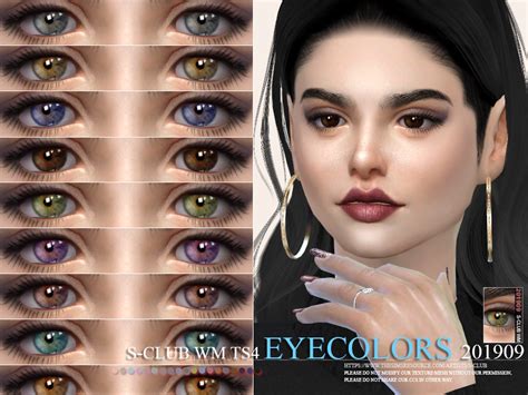 The Sims Resource S Club Wm Ts4 Eyecolors 201909