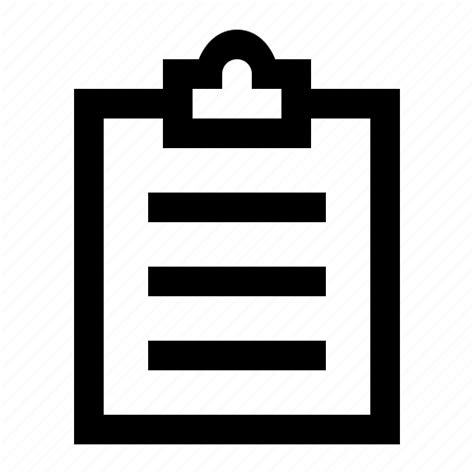 Clipboard Document Paste Icon Download On Iconfinder