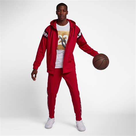 Jordan Jumpman Air Full Zip Basketball Hoodie Red Online Sneaker Store