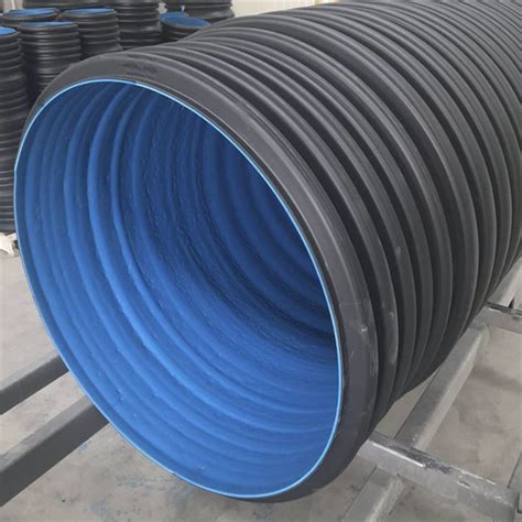 18 Inch Hdpe Pe Plastic Culvert Double Wall Corrugated Drainage Pipe Prices