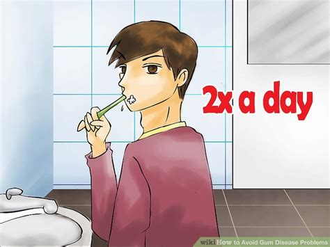 3 Ways To Avoid Gum Disease Problems Wikihow Health