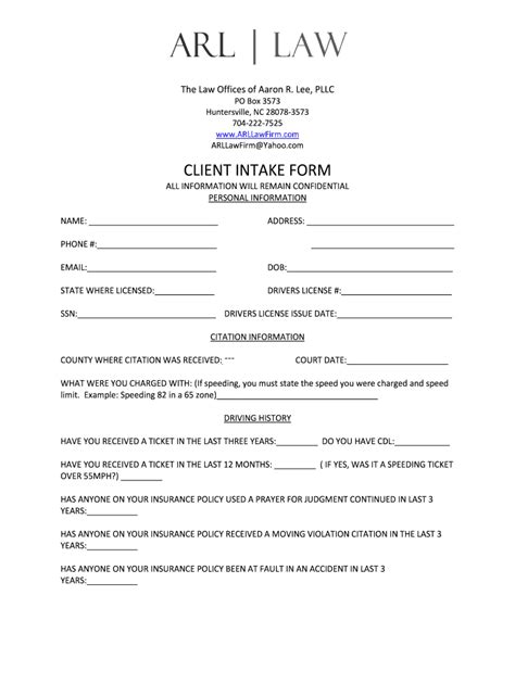 arl law firm fill  printable fillable blank pdffiller