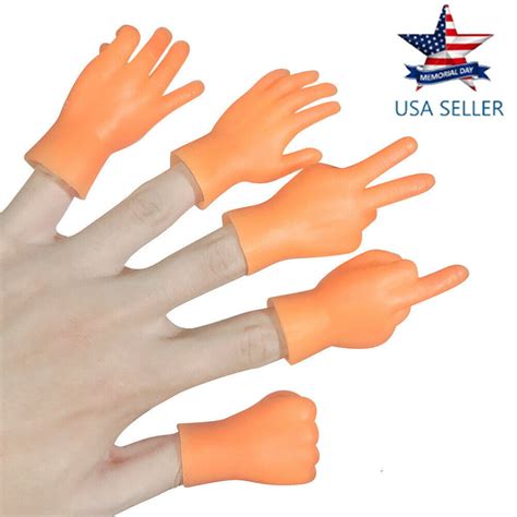 Daily Portable Tiny Hands Middle Finger Sign 6 Pack Mfu Style Mini