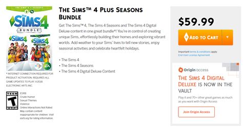 Now Available The Sims 4 Seasons Bundle At Origin Simsvip