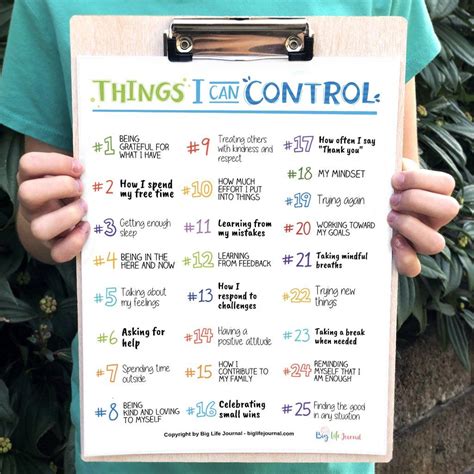 5 Ways To Help Children Focus On What They Can Control Kids Focus