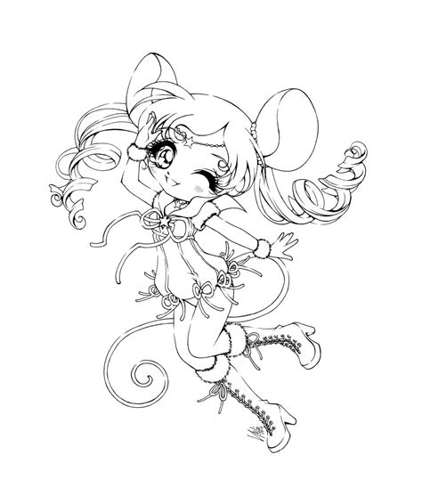 Iron Mouse By Sureya On Deviantart Moon Coloring Pages Chibi