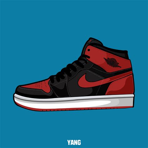 Air Jordan 1 Drawing At Explore Collection Of Air