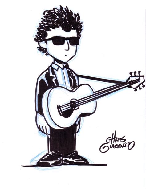 Bob Dylan By Chris Giarrusso In J Hollon S Mid Ohio Con 2011 Comic Art Gallery Room