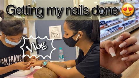 Getting My Nails Done 💅 Youtube