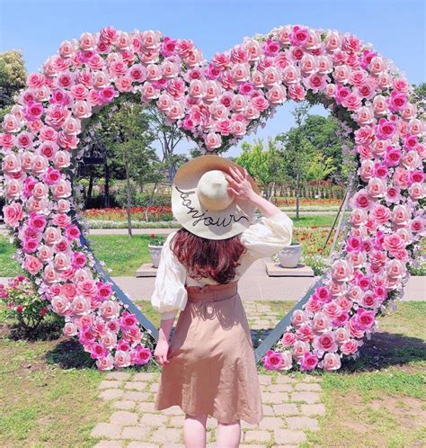お花で作られたハートのオブジェが可愛すぎる！「ふなばしアンデルセン公園」はメルヘンな世界♡ Tripi
