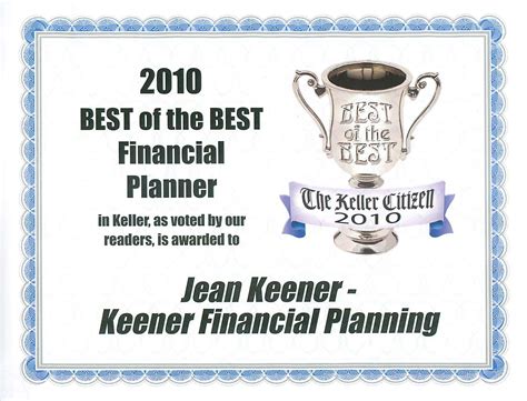 Best Financial Planner Keller TX | Keller Financial Advisor | Keener Financial Planning