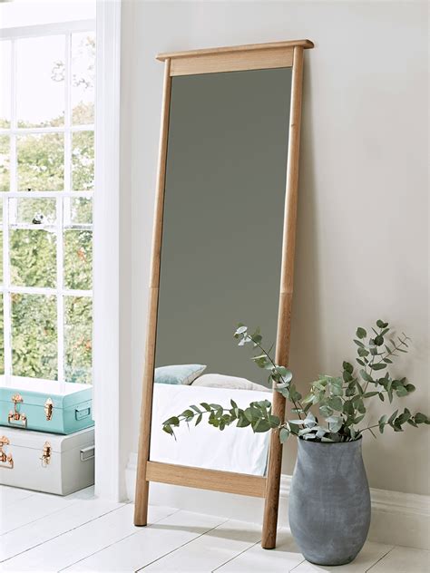 This is actually very important because it. Bergen Oak Full Length Mirror | Simple room, Full length ...