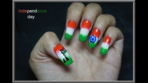 Independence Day Nail Art Youtube