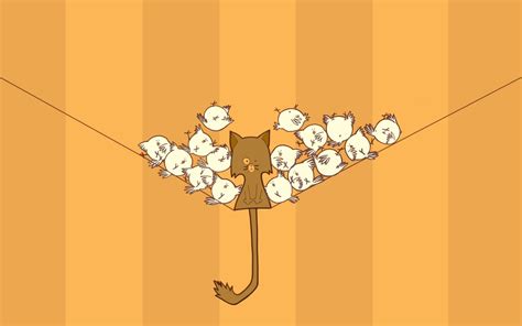 75 Cartoon Cat Wallpaper