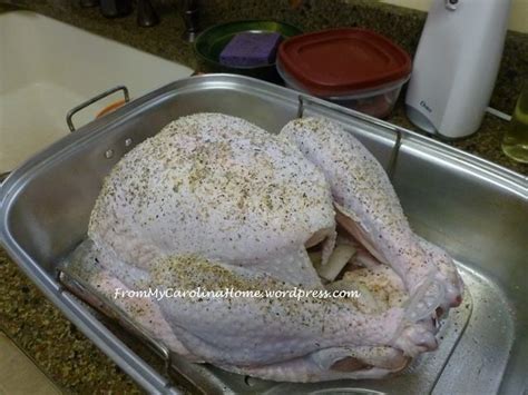 how to brine and bake a moist succulent turkey from my carolina home