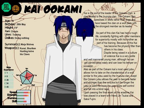 Naruto Oc Kai Ookami By Matt33oc On Deviantart