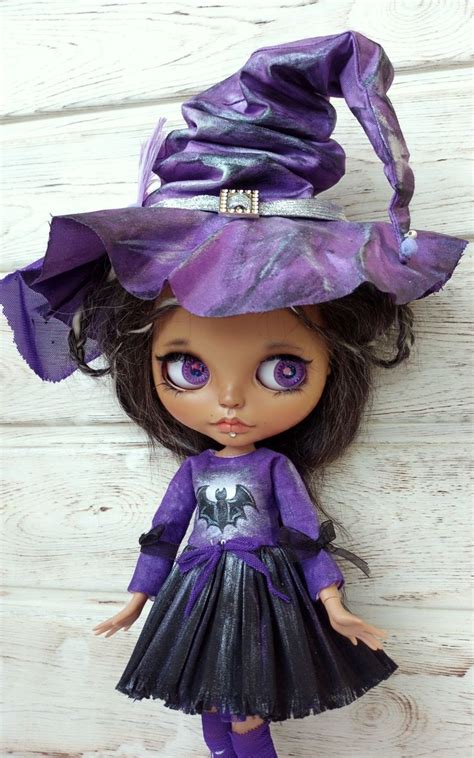 halloween blythe doll little witch blythe dolls witch doll blythe dolls for sale