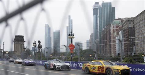 Chicago Nascar Street Race 2023 Exciting Race Wraps Rainy Weekend