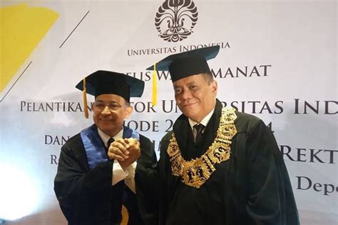Tok Rektor Ui Ari Kuncoro Mundur Dari Wakil Komut Bri Bbri