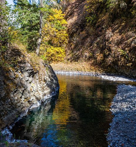 Molalla River In Autumn Autumn Colors Along The Molalla Ri Flickr