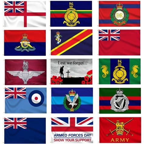 Armed Forces Flags Military Regiment Army Marines Navy Premium