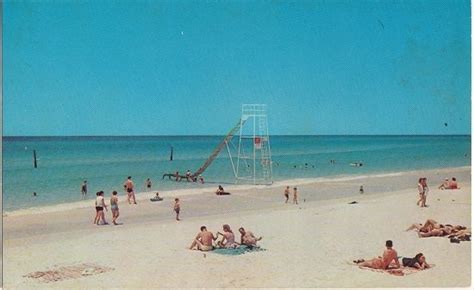 Dazzling Florida White Sand Beaches Of The Gulf Of Mexico 1950s