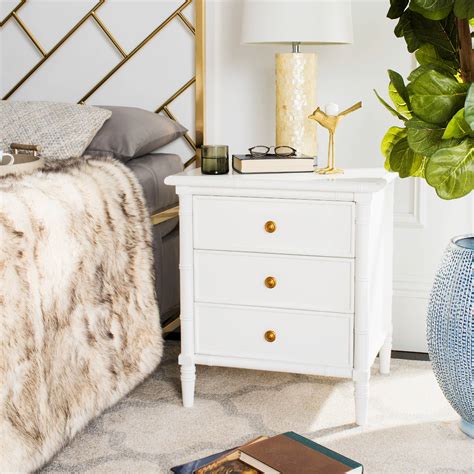 We would like to show you a description here but the site won't allow us. Safavieh Mina 25 in. 3-Drawer Modern Coastal Bamboo ...