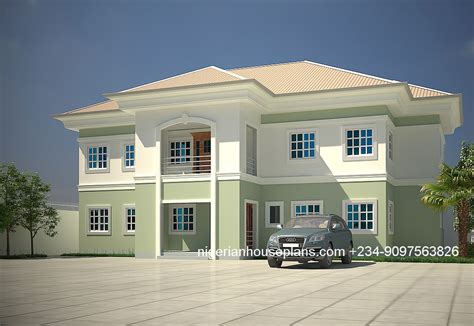Five Bedroom Bungalow Floor Plan In Nigeria Viewfloor Co