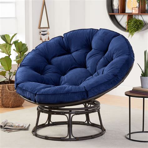 Better Homes And Gardens Papasan Chair Polyester Blue