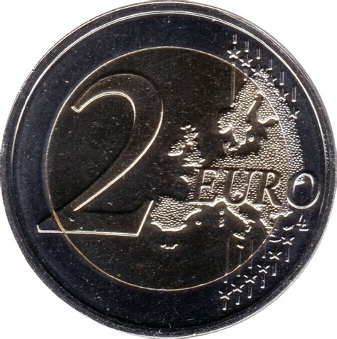 2 Euro Bleuet De France Colored France Numista