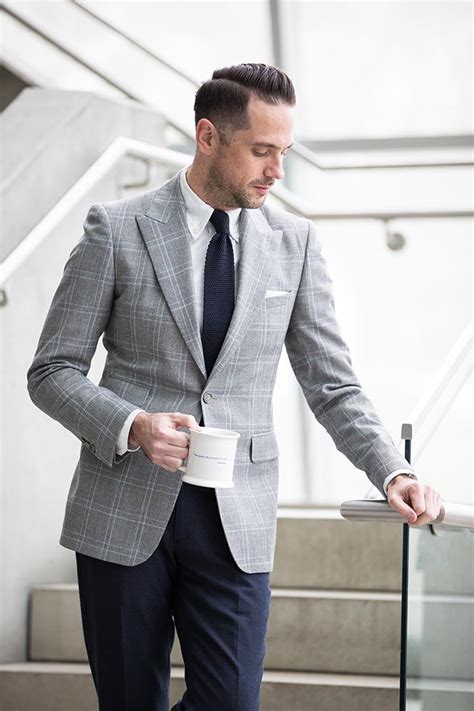The Plaid Blazer Spring Business Casual Outfit He Spoke Style