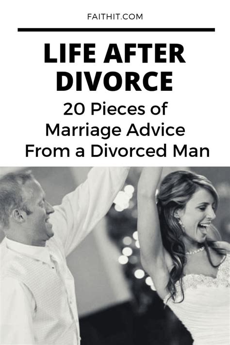 Life After Divorce Pieces Of Marriage Advice From A Divorced Man