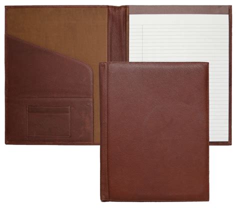 Twin Pocket Portfolio Folders Custom Leather Padfolio Folders